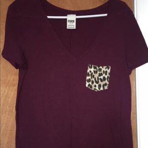 Maroon Pink top